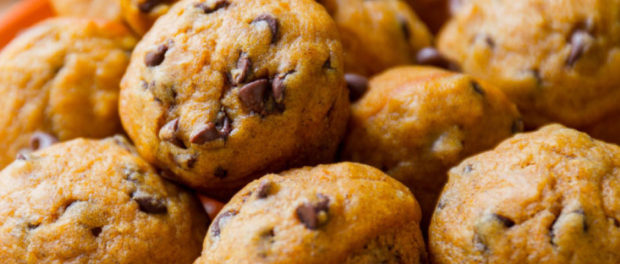 pumpkin chocolate chip muffins