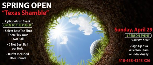 Spring Golf Open 4 Person Team Event