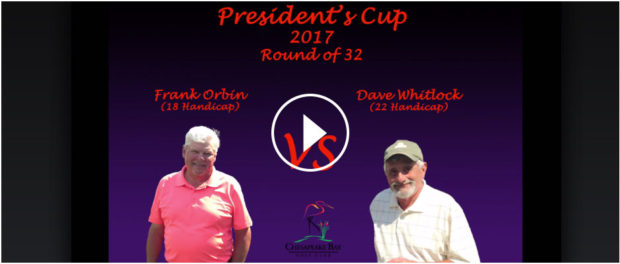 President's Cup Video - Frank Orbin vs Dave Whitlock