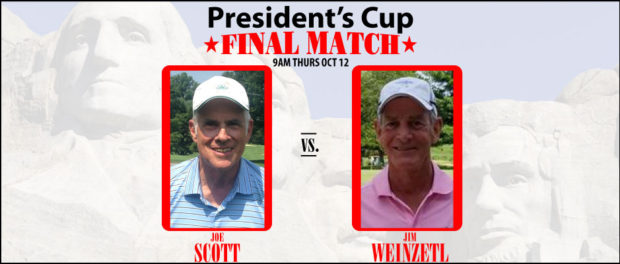 President's Cup Final Joe Scott vs Jim Weinzetl